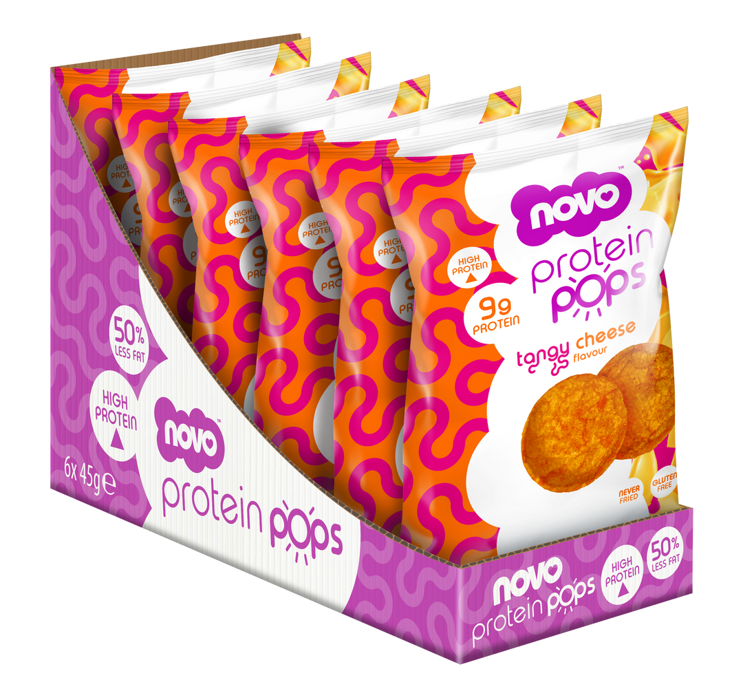 Novo 23g Protein Pops Tangy Cheese 8pack