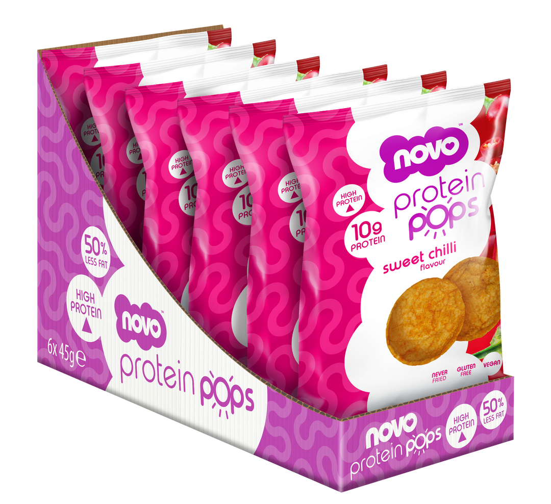 Novo 23g Protein Pops Sweet Chilli 8pack
