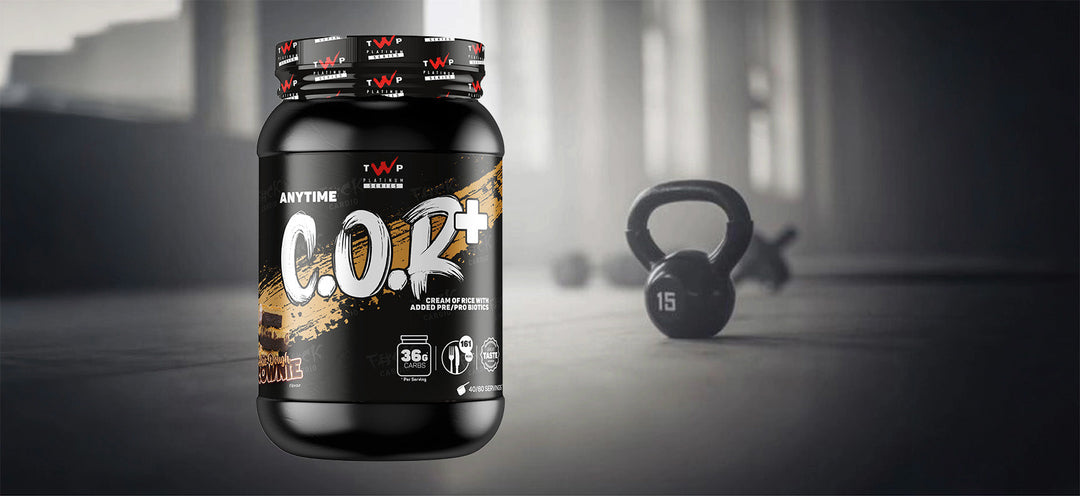 “TWP Cream of Rice breakfast and pre-workout meal available at Goodsnet New Zealand.”