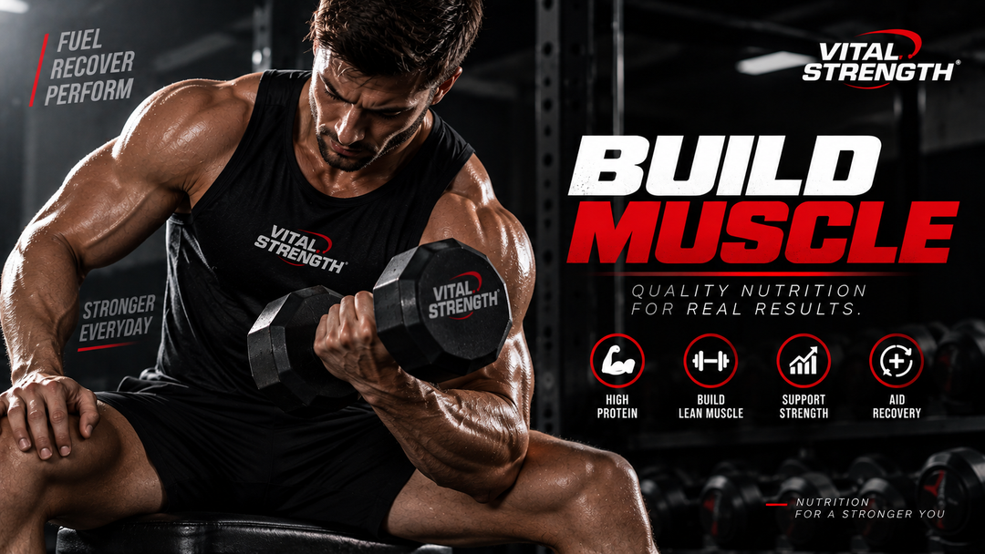 Vital Strength Build Muscle protein and sports nutrition New Zealand