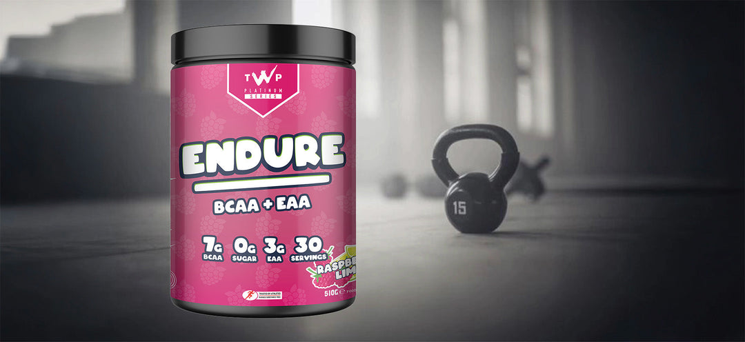 “TWP Endure hydration and performance powder displayed for sports nutrition at Goodsnet NZ.”