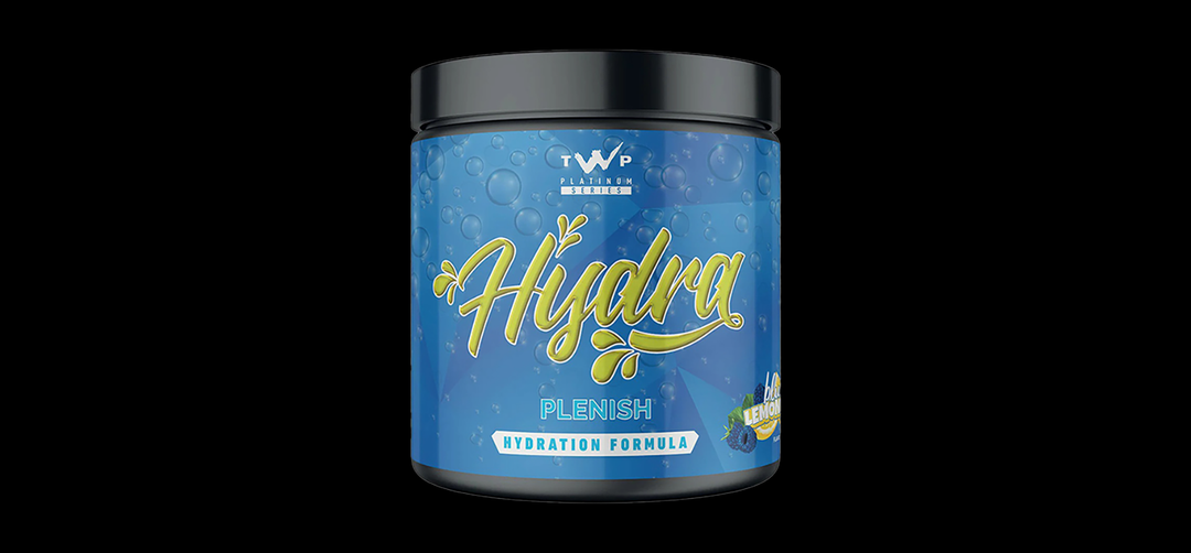“TWP Hydra Plenish hydration and electrolyte supplement available at Goodsnet New Zealand.”