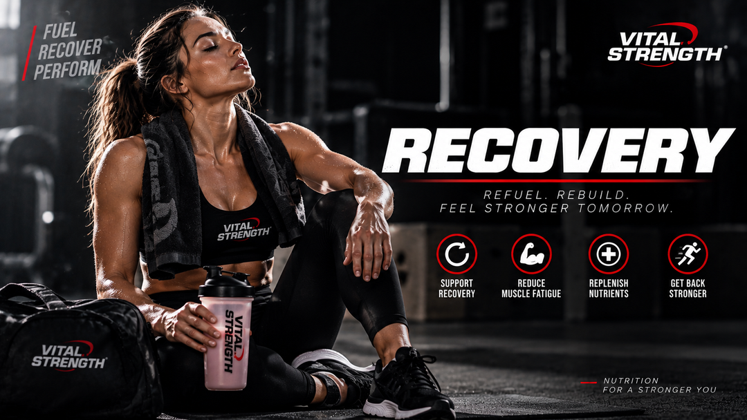 Vital Strength Recovery sports nutrition and post-workout nutrition New Zealand