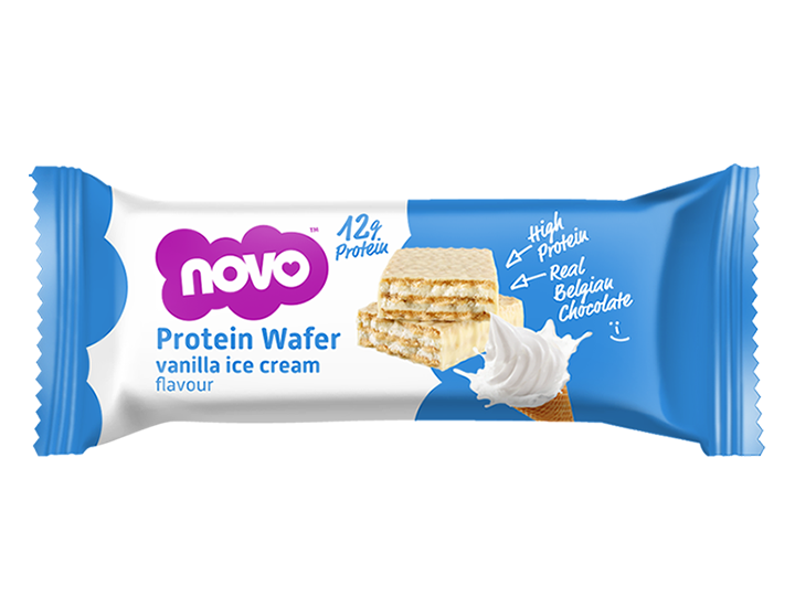 Novo Protein Wafers, high-protein low-sugar snacks available at Goodsnet New Zealand