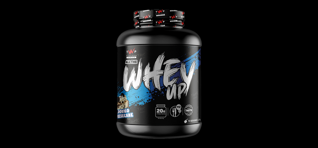 “TWP All The Whey Up 2.1kg protein powder at Goodsnet New Zealand.”