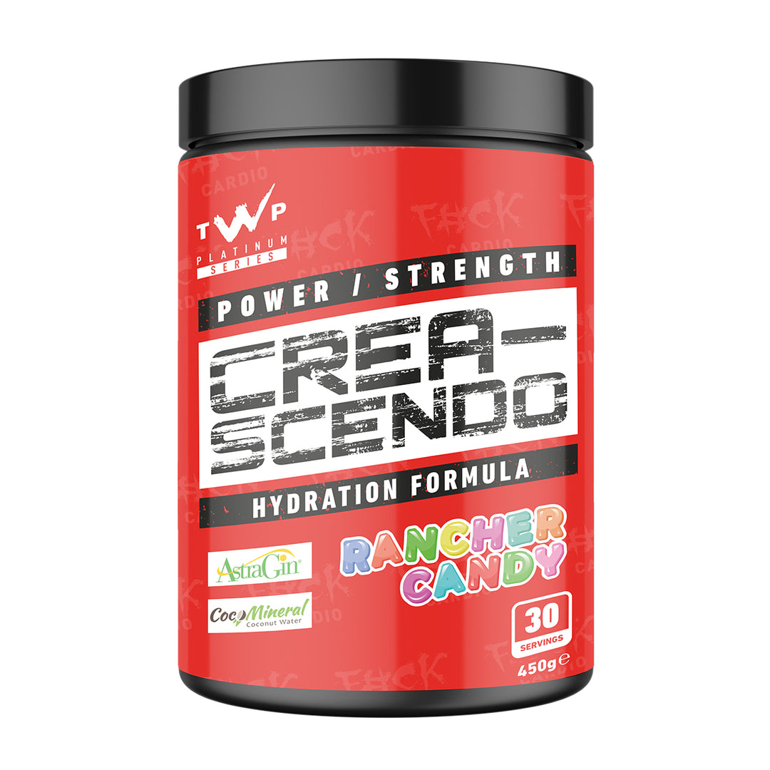 TWP CREA-SCENDO Creatine – Rancher Candy flavour 450g tub