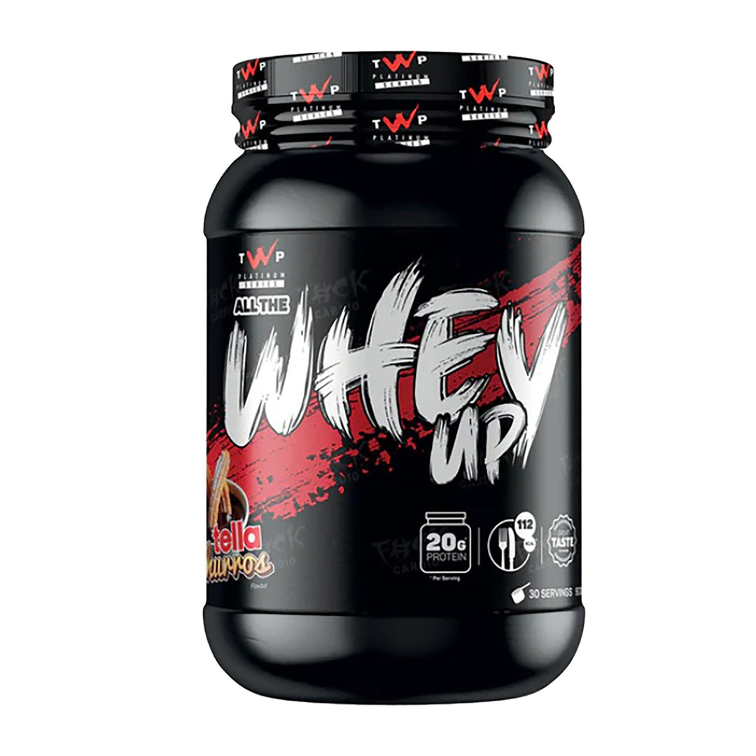 TWP ALL THE WHEY UP Whey Protein – Tella Churro-Choc Hazelnut 900g Tub