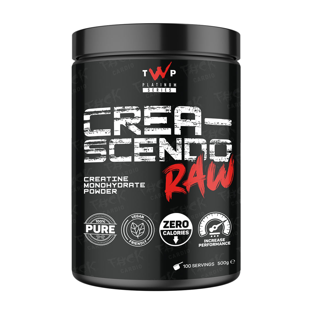 TWP CREA-SCENDO RAW – Pure Creatine Supplement 500g tub