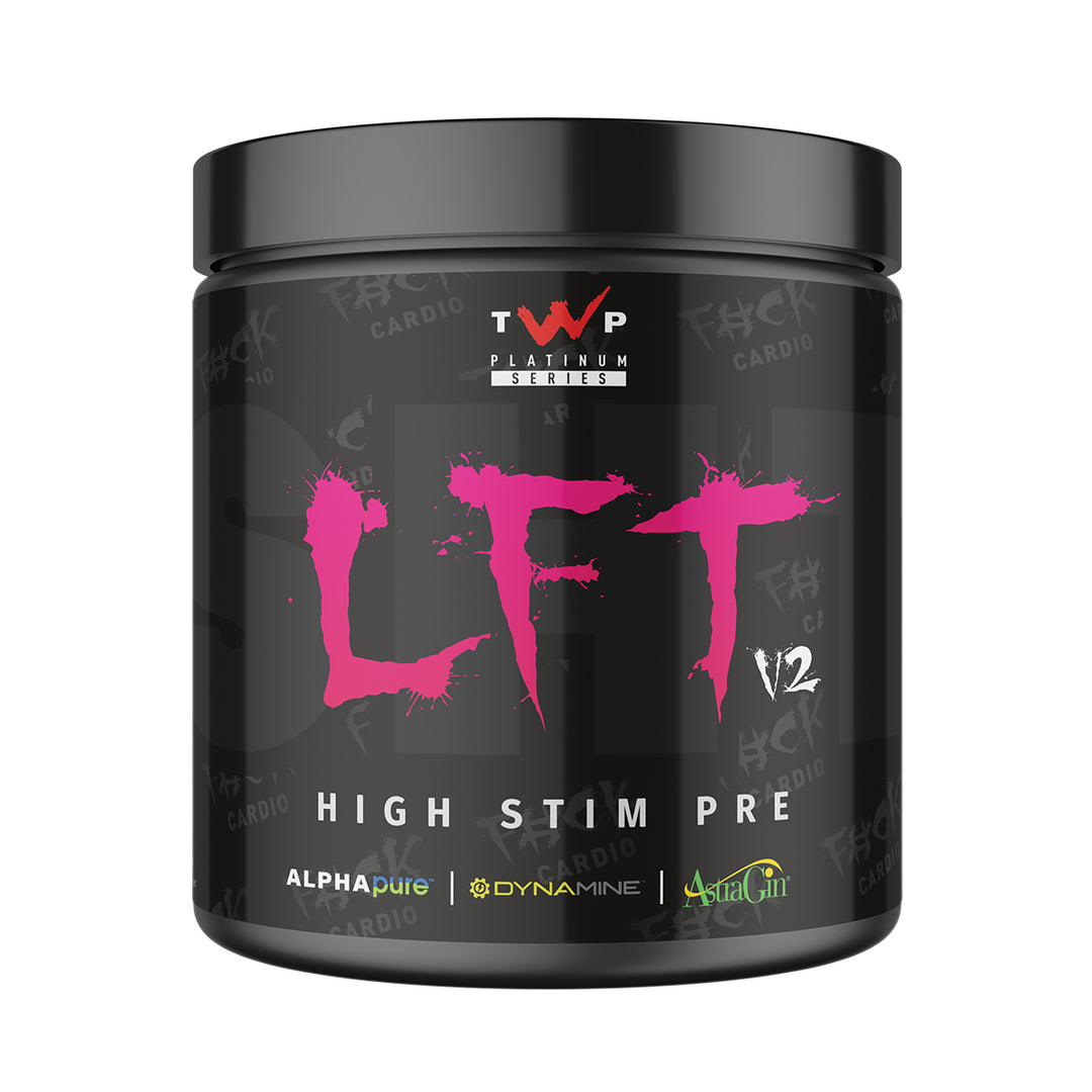 TWP High Stim Strong Pre-Workout – Fruit Punch 390g Tub – Intense Energy & Focus