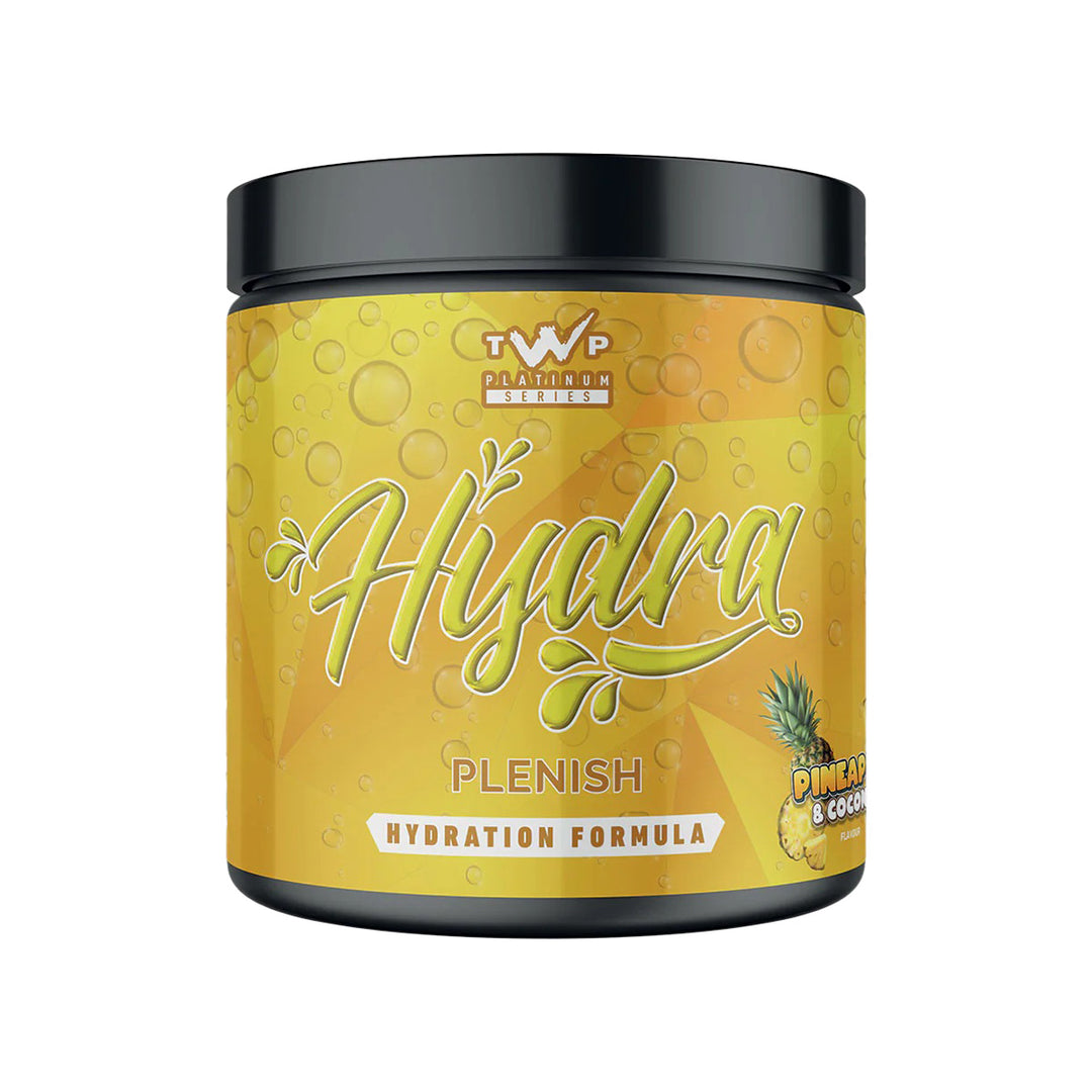 TWP HYDRA-PLENISH – Pineapple Coconut 300g Tub – Hydration & Electrolyte Drink