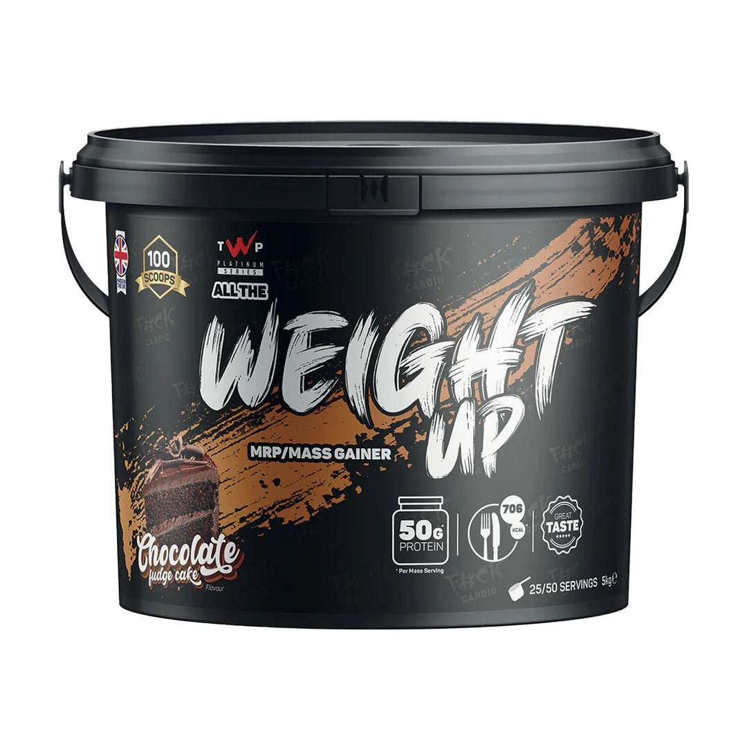 TWP ALL THE WEIGHT UP Protein – Chocolate Fudge Cake 5kg High-Calorie Shake