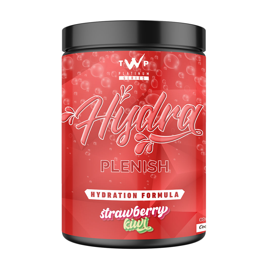 TWP HYDRA-PLENISH – Strawberry Kiwi 800g Tub – Hydration & Electrolyte Formula