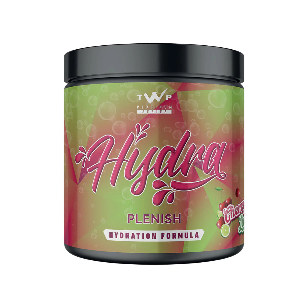 TWP HYDRA-PLENISH – Cherry Lime 300g Tub – Hydration & Electrolyte Formula