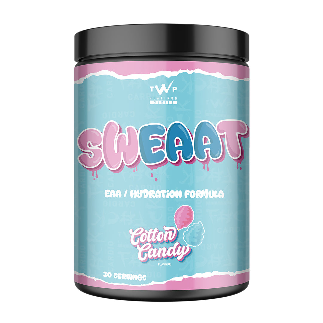 TWP SWEAAT EAA – Cotton Candy Intra-Workout Aminos – 450g Tub