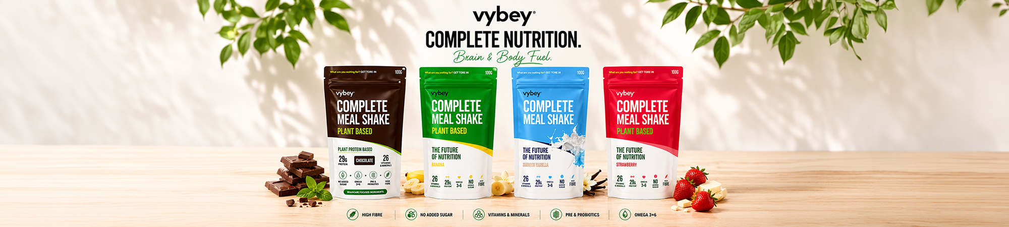 VYBEY Complete Meal Shakes available at Goodsnet.
