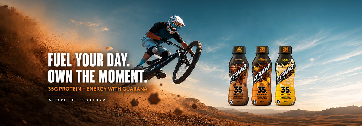 CRANKT Protein Energy RTD Drinks – 35g high protein ready-to-drink range New Zealand