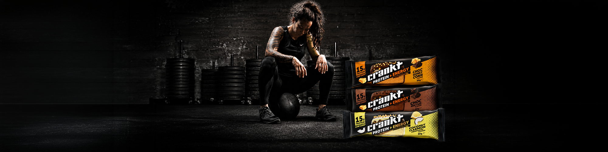 CRANKT Protein + Energy Bars available at Goodsnet New Zealand.