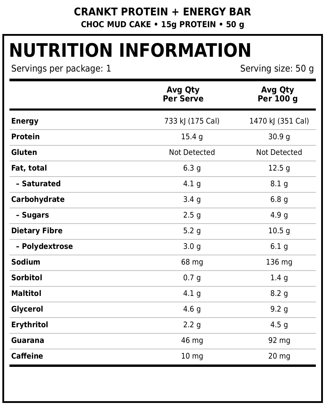 Nutrition Information Panel