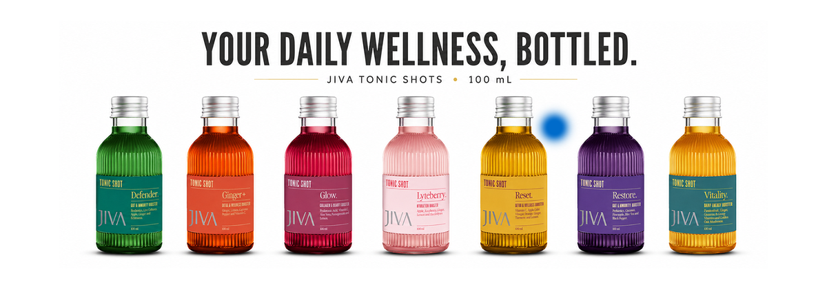 JIVA Tonic Shots New Zealand – functional wellness shot range