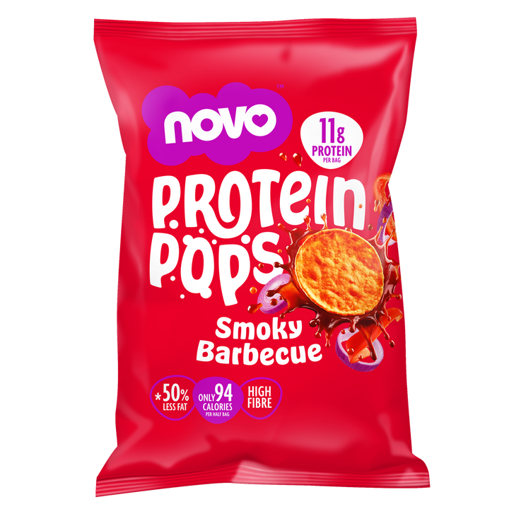 Barbecue Protein Pops | High-Protein Low Sugar Snack | Novo 45g