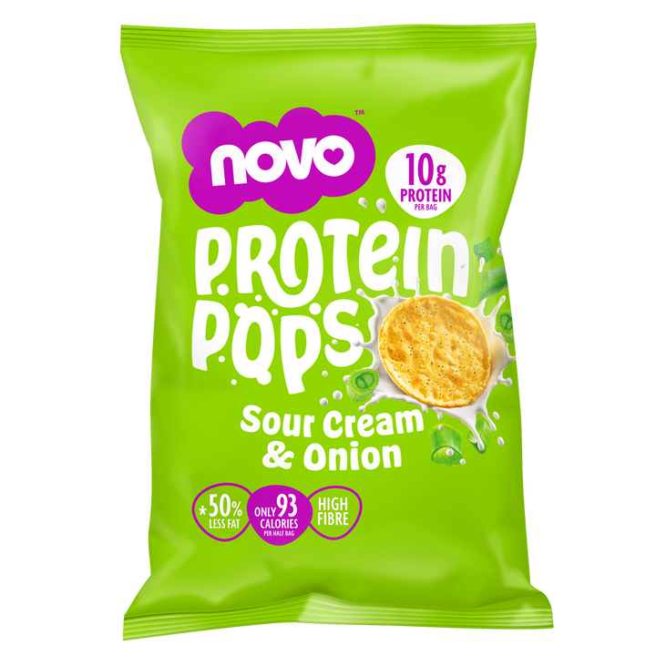 Sour Cream Protein Pops | High-Protein Low Sugar Snack | Novo 45g
