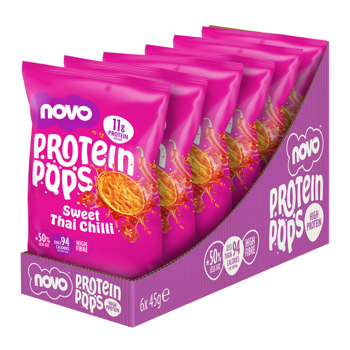 Sweet Chilli Protein Pops (6 × 45 g) | Novo Nutrition