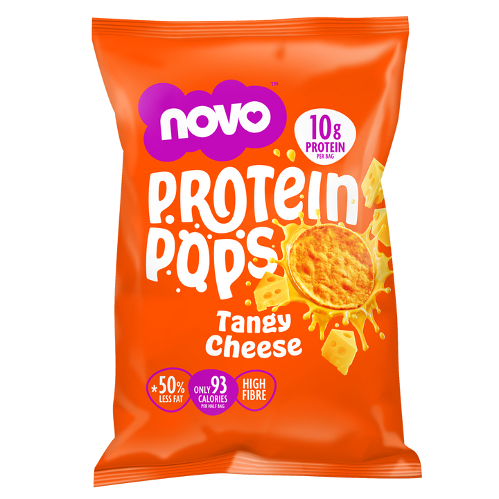 Tangy Cheese Protein Pops | High-Protein Low Sugar Snack | Novo 45g