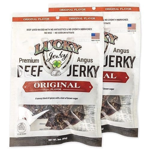 Nebraska Star Beef Premium Beef Jerky Original | High-Protein Snack (85g)
