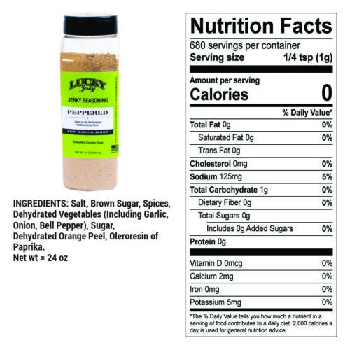 Nebraska Star Beef Premium Dry Rub Peppered | Bold All-Purpose Seasoning (680g)