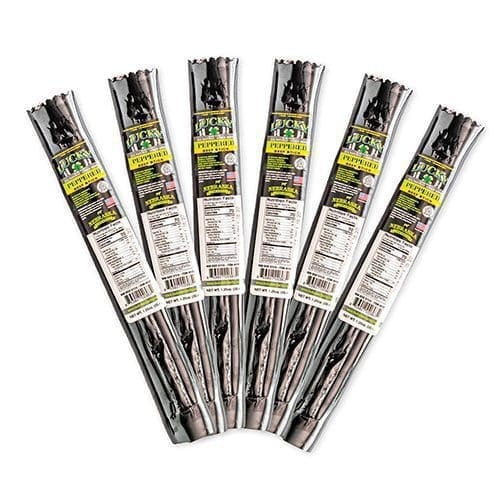 Nebraska Star Beef Jerky Stick Peppered | High-Protein Snack (35g)