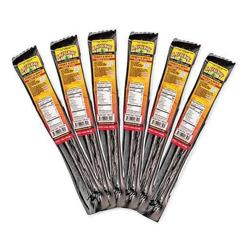 Nebraska Star Beef Jerky Stick Sweet & Spicy | High-Protein Snack (35g)