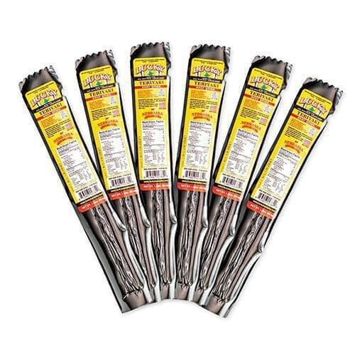 Nebraska Star Beef Jerky Stick Teriyaki | High-Protein Snack (35g)