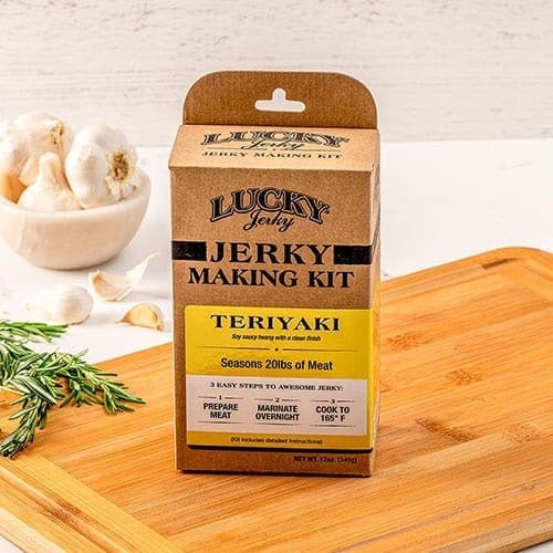 Nebraska Star Beef Jerky Kit Teriyaki | DIY Teriyaki Jerky Seasoning & Cure (340g)