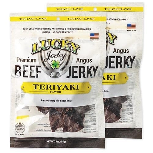 Nebraska Star Beef Premium Beef Jerky Teriyaki | High-Protein Snack (85g)