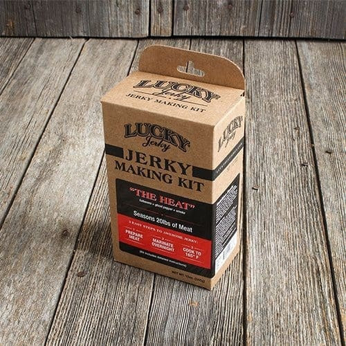 Nebraska Star Beef Jerky Kit The Heat | DIY Spicy Jerky Seasoning & Cure (340g)