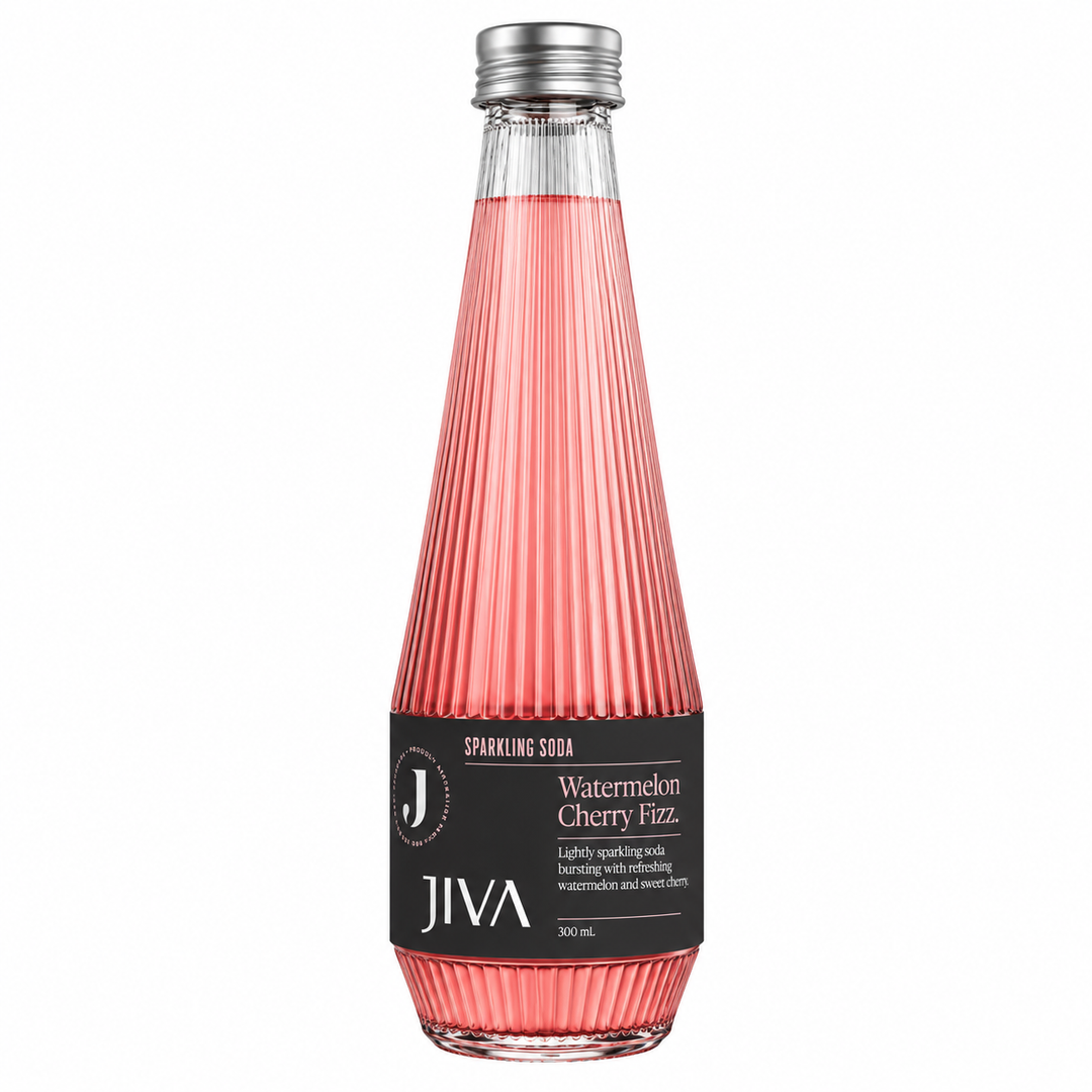 JIVA Watermelon Cherry Fizz Soda 300 mL New Zealand