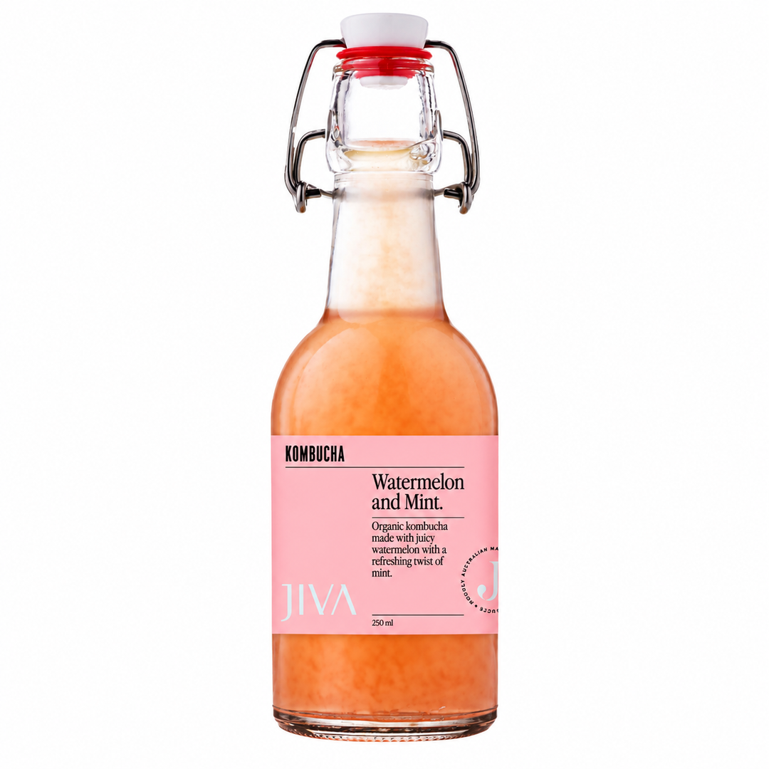 JIVA Kombucha Watermelon & Mint 250ml bottle