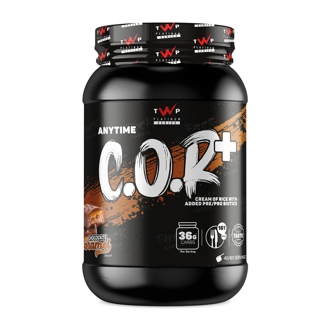 TWP C.O.R+ Cream of Rice – Choc Caramel flavour 1.8kg tub