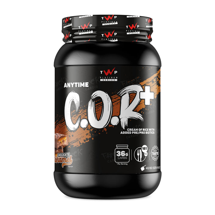 TWP C.O.R+ Cream of Rice – Choc Caramel flavour 1.8kg tub