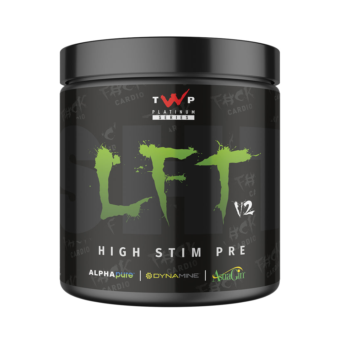 TWP High Stim Strong Pre-Workout – Bongo Crush 390g Tub – Intense Energy & Focus