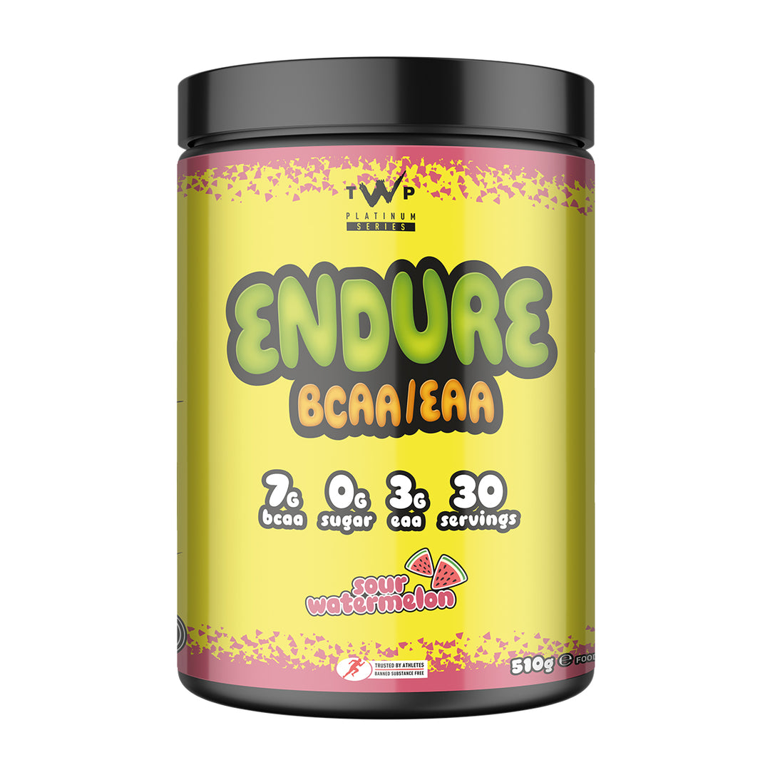 TWP ENDURE BCAA + EAA – Sour Watermelon 510g Tub