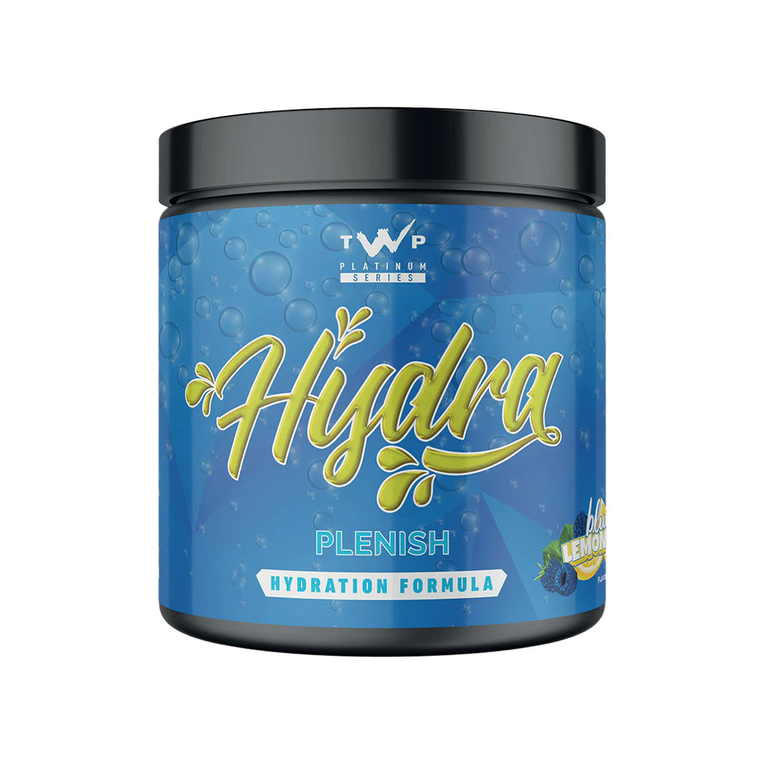 TWP HYDRA-PLENISH – Blue Lemonade 300g Tub – Hydration & Electrolyte Formula