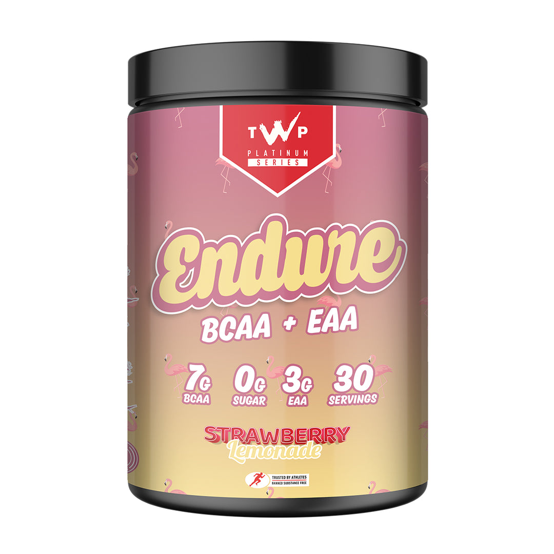 TWP ENDURE BCAA + EAA – Strawberry Lemonade 510g Tub