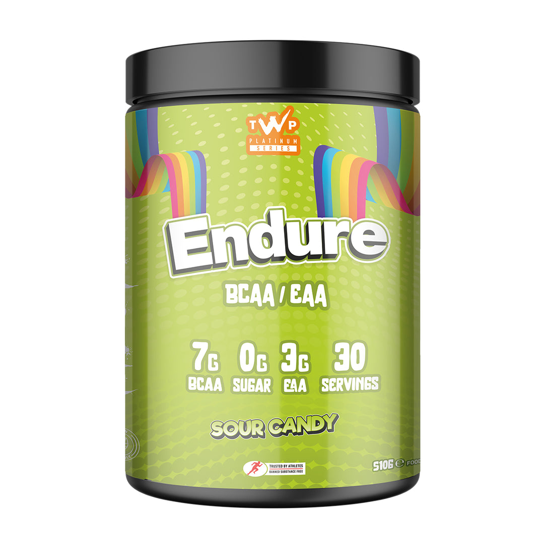 TWP ENDURE BCAA + EAA – Sour Candies 510g Tub