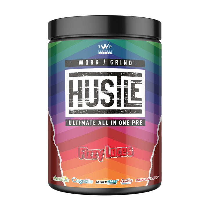 TWP WORK / GRIND – HUSTLE Pre-Workout 559g – Fizzy Laces Flavour