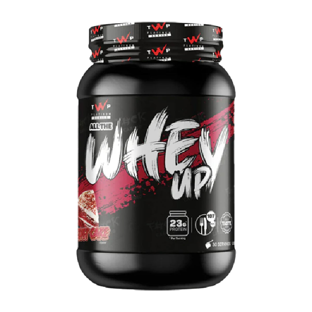 TWP ALL THE WHEY UP Whey Protein – Sticky Bistoffee Cheesecake 900g Tub